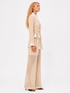 The	Nude Chiffon Wrap Set