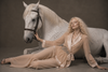 The	Nude Chiffon Wrap Set