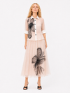 The	Botanical Satin Two-Piece